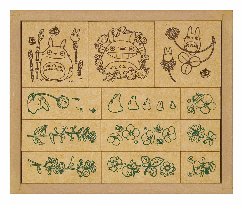 My Neighbour Totoro Flower Stamps (Spring/Summer)