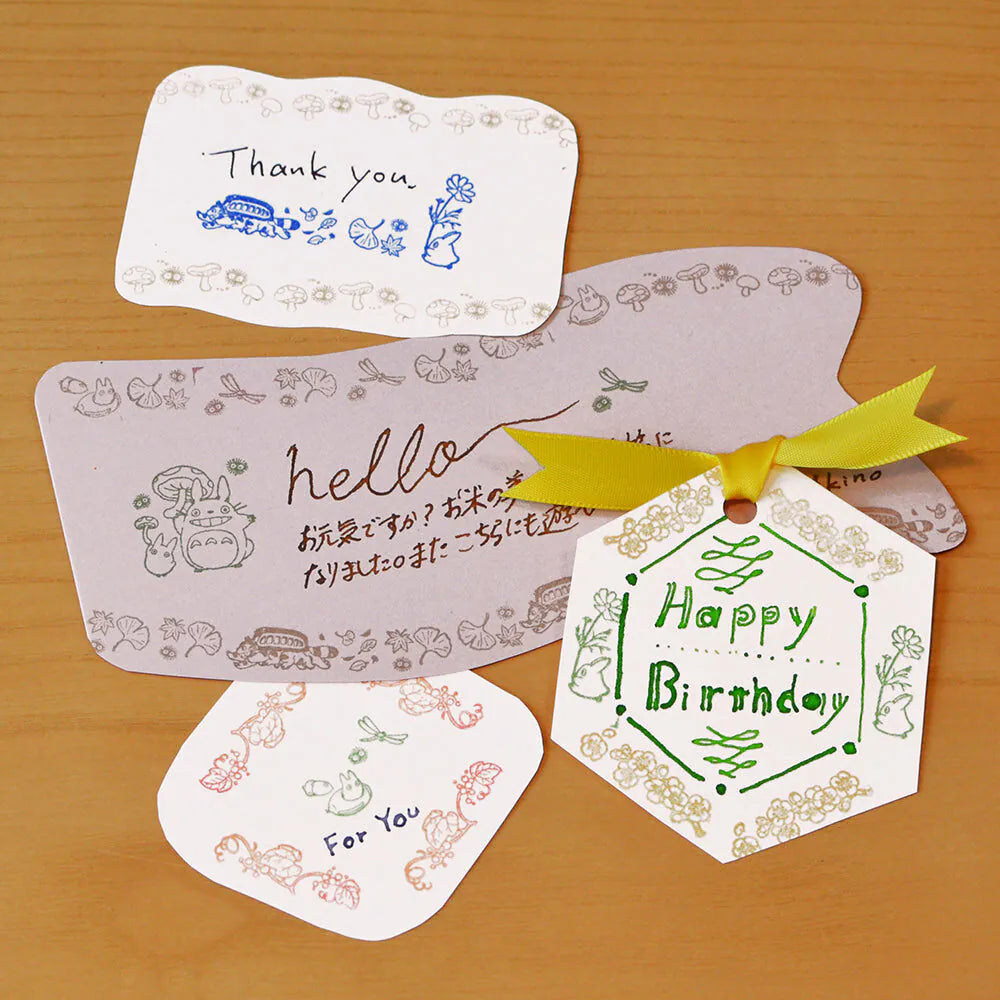 My Neighbour Totoro Flower Stamps (Autumn/Winter)