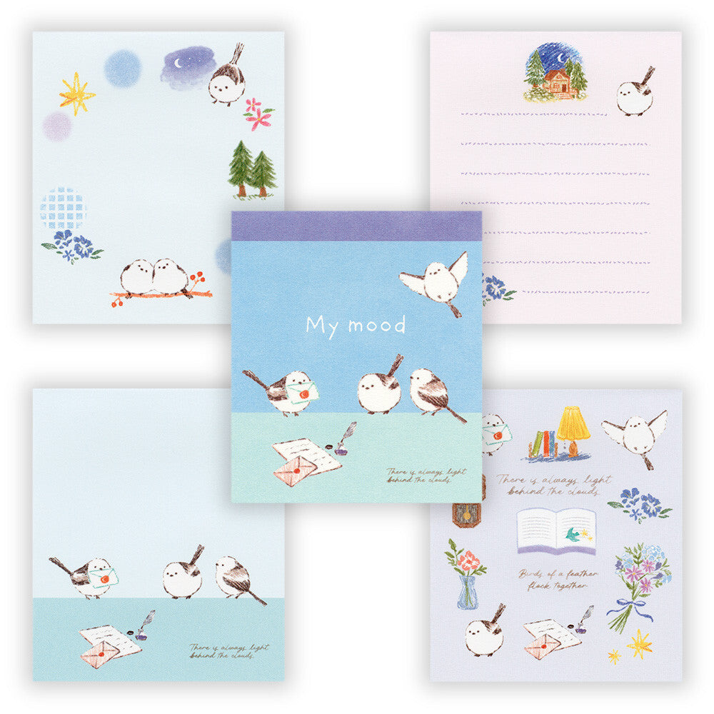 NB Co., Ltd. Memo Pad - My Mood (Blue)