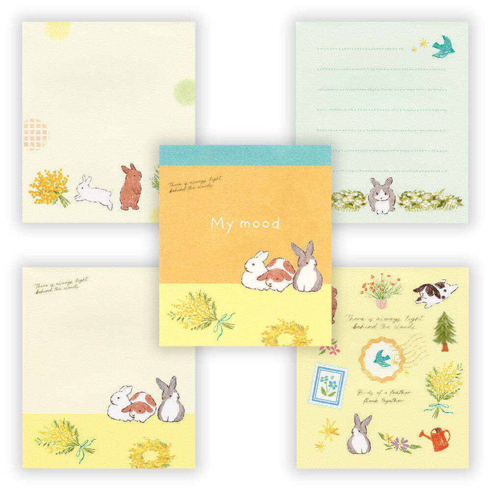 NB Co., Ltd. Memo Pad - My Mood (Yellow)