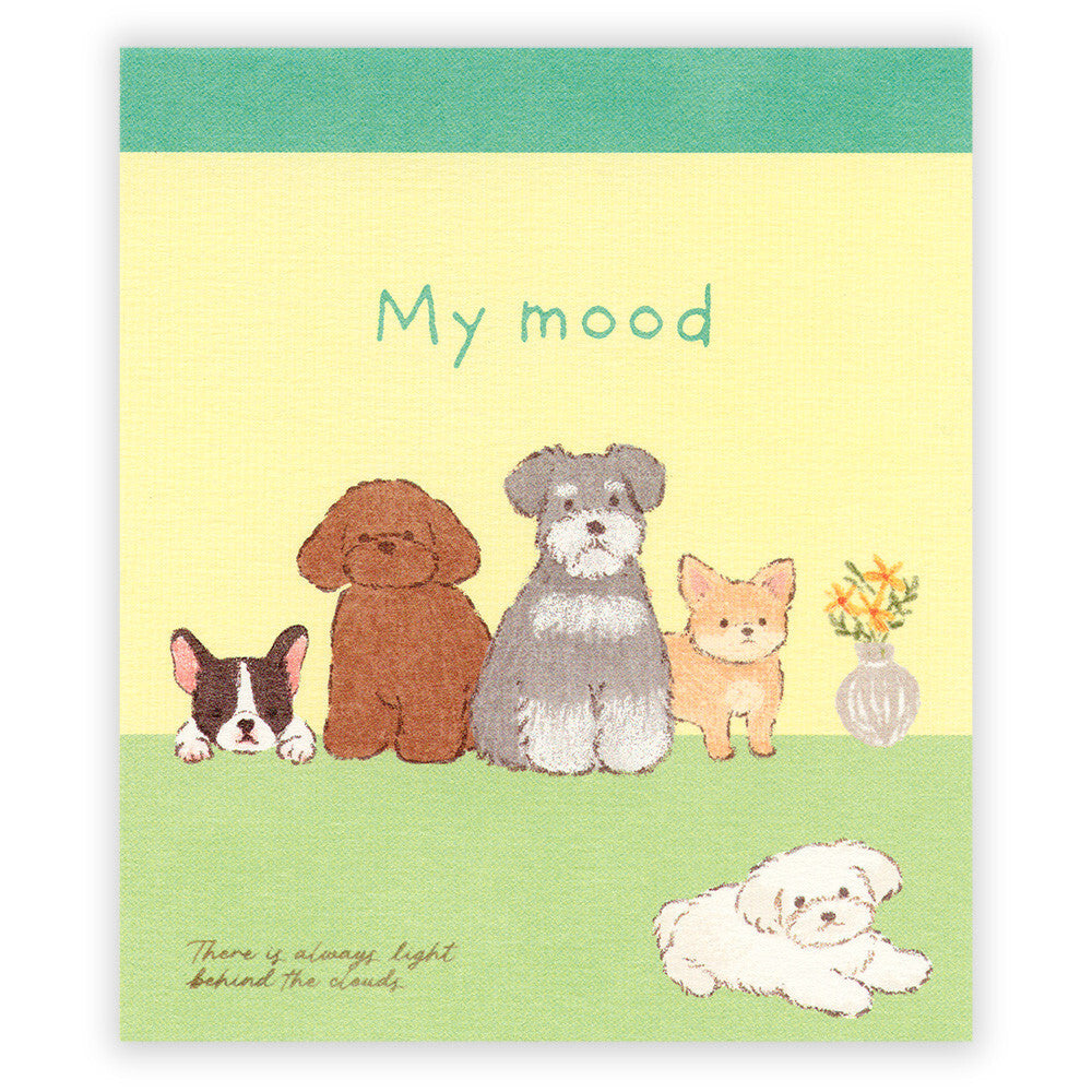NB Co., Ltd. Memo Pad - My Mood (Green)