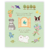 NB Co., Ltd. Memo Pad - My Mood (Green)