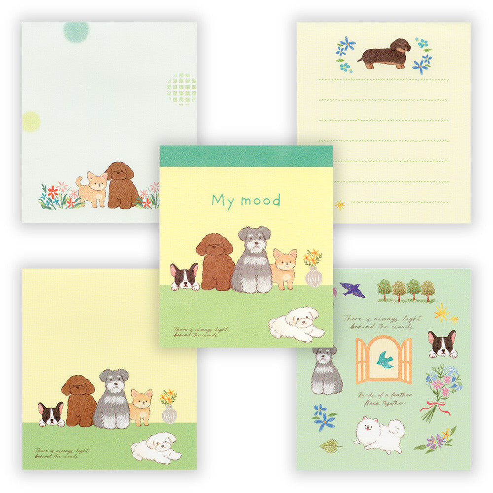 NB Co., Ltd. Memo Pad - My Mood (Green)