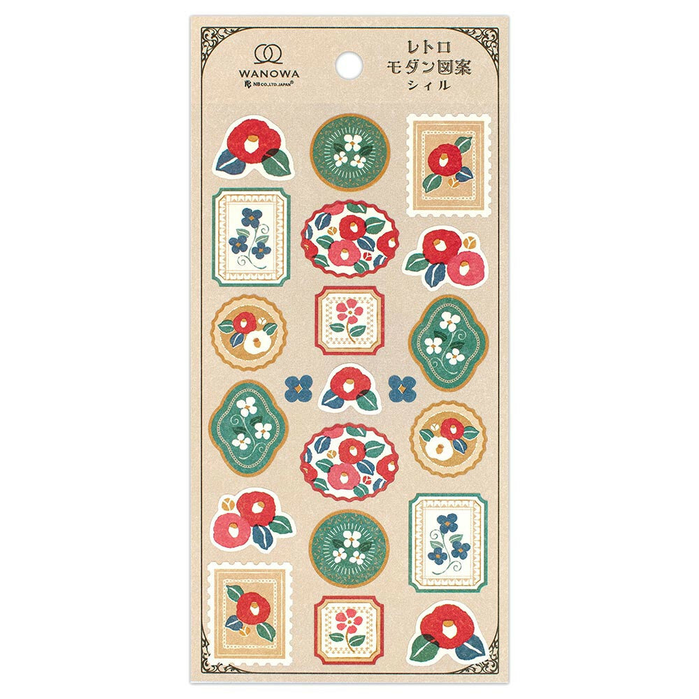 NB Co., Ltd. Wanowa Washi Sticker - Camellia