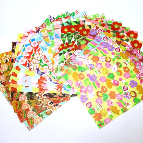 Kimono Beauty Washi Chiyogami Paper - Yu Retro Modern