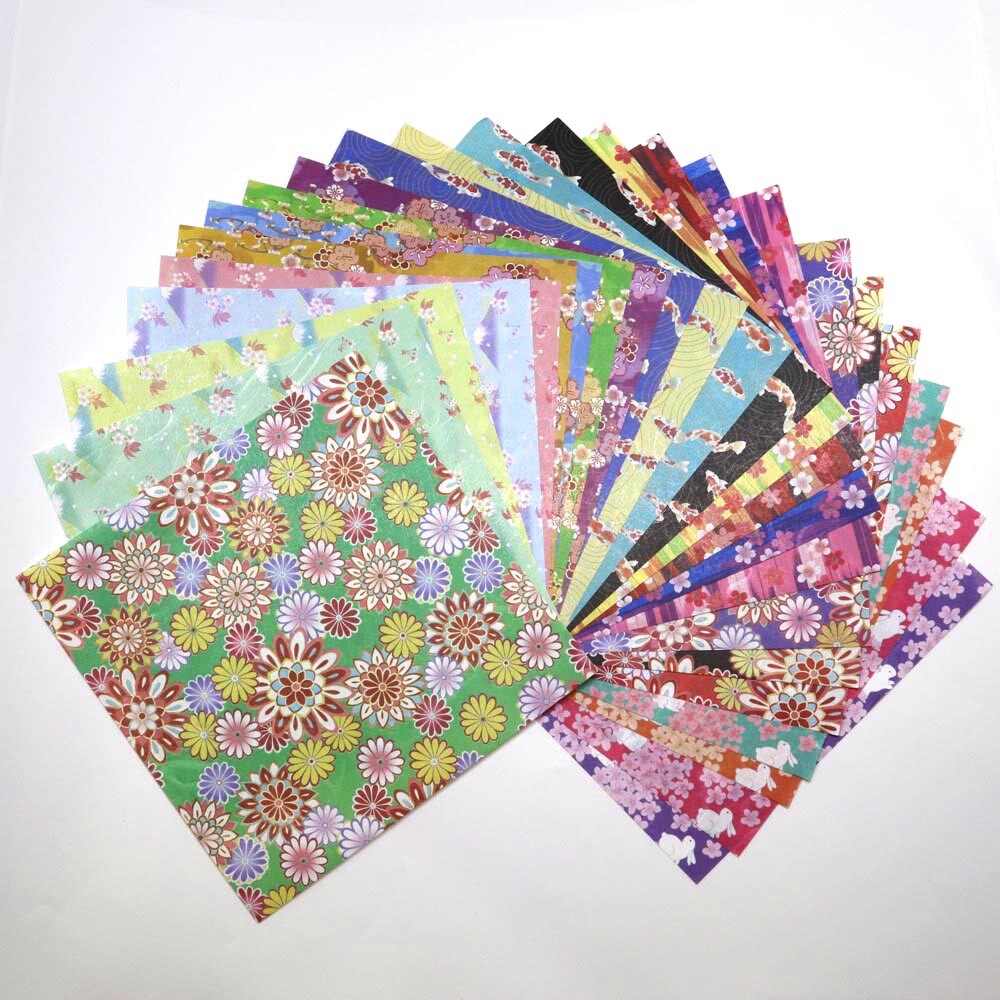 Kimono Beauty Washi Chiyogami Paper - Yu Retro Modern