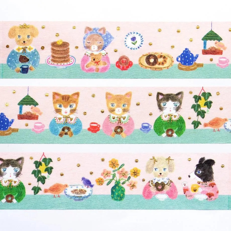 Cozyca x Aiko Fukawa Washi Tape: Snack Time