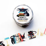 Cozyca x Aiko Fukawa Washi Tape: Robin's Bookstore