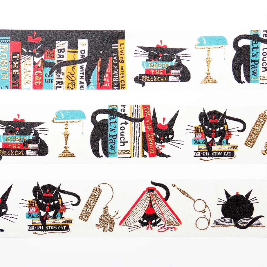 Cozyca x Aiko Fukawa Washi Tape: Robin's Bookstore