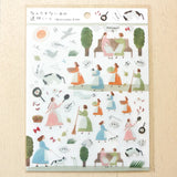 Cozyca x Necktie PET Stickers: An Ordinary Day