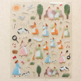 Cozyca x Necktie PET Stickers: An Ordinary Day