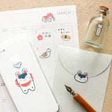 Cozyca x Masao Takahata PET Stickers: Festival Dog Hariko