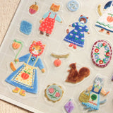 Cozyca x Aiko Fukawa PET Stickers: Cats and Buttons