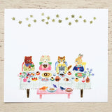Cozyca x Aiko Fukawa Memo Pad: Little Fluffy Friends