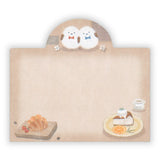 NB Co., Ltd. Sticky Notes: Mattari Animals cafe x shimaenaga