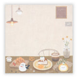NB Co., Ltd. Sticky Notes: Mattari Animals cafe x shimaenaga