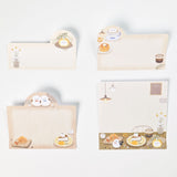 NB Co., Ltd. Sticky Notes: Mattari Animals cafe x shimaenaga