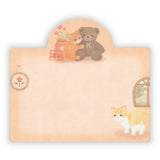 NB Co., Ltd. Sticky Notes: Mattari Animals room x kitten