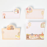 NB Co., Ltd. Sticky Notes: Mattari Animals room x kitten