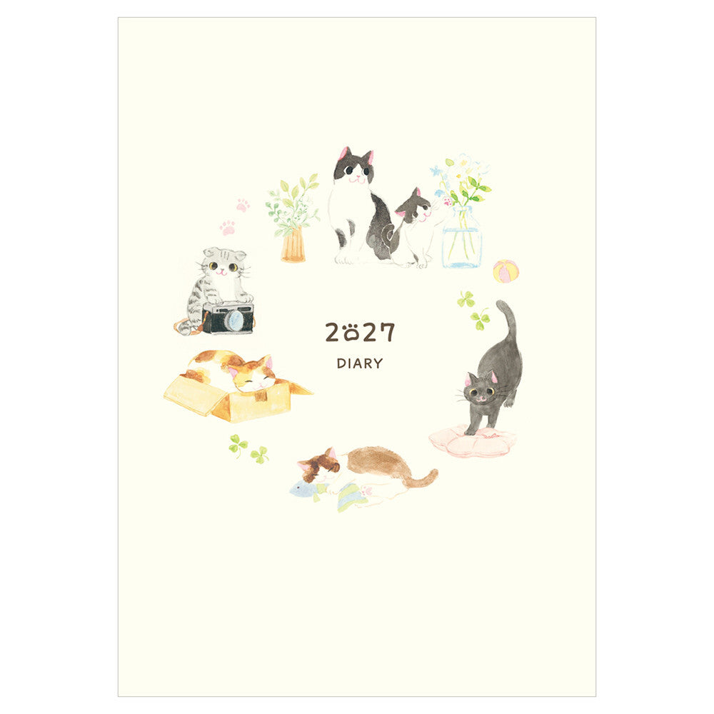NB Co., Ltd. 2027 Planner (B6) - Full of Cats