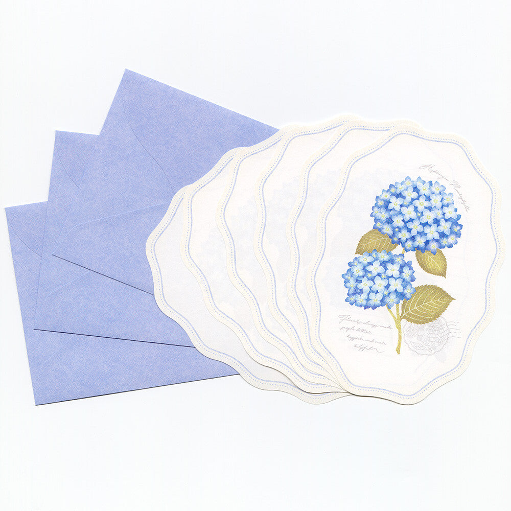 NB Co., Ltd. Mini Letter Set - Hydrangea