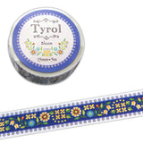 NB Co., Ltd. Nuku Washi Tape - Tyrol Bloom