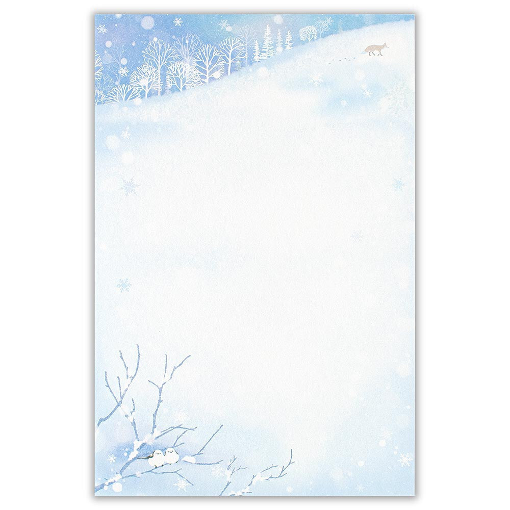 NB Co., Ltd. Washi Writing Paper (A5) - Fluffy Snow