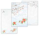 NB Co., Ltd. Washi Writing Paper (A5) - Winter Scenery