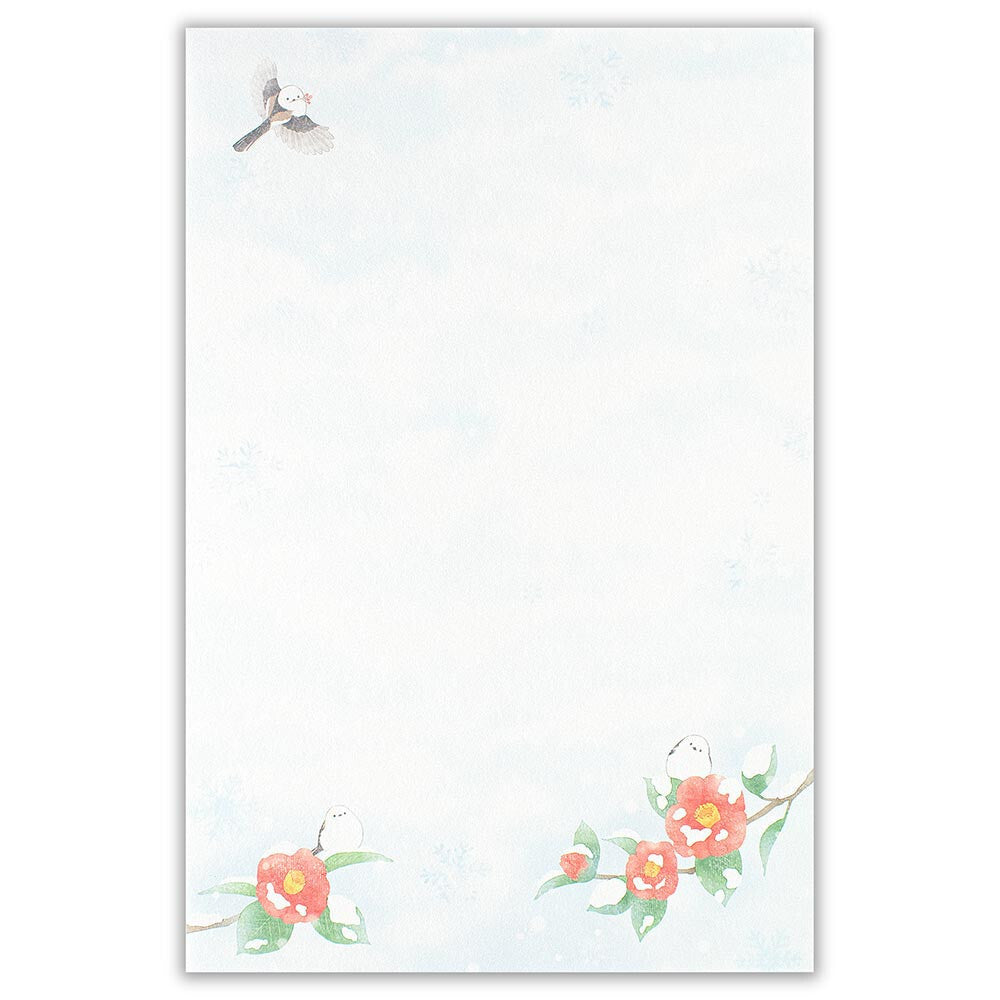 NB Co., Ltd. Washi Writing Paper (A5) - Winter Scenery