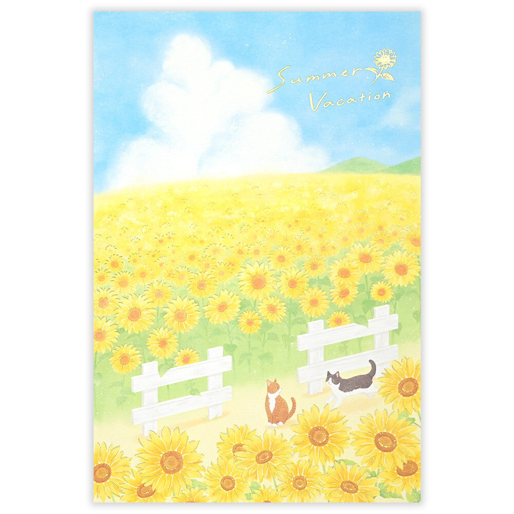 NB Co., Ltd. Washi Writing Paper (A5) - Summer Vacation