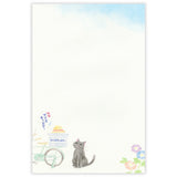 NB Co., Ltd. Washi Writing Paper (A5) - Nekorobi Summer