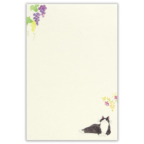NB Co., Ltd. Washi Writing Paper (A5) - Nekorobi Fun Autumn