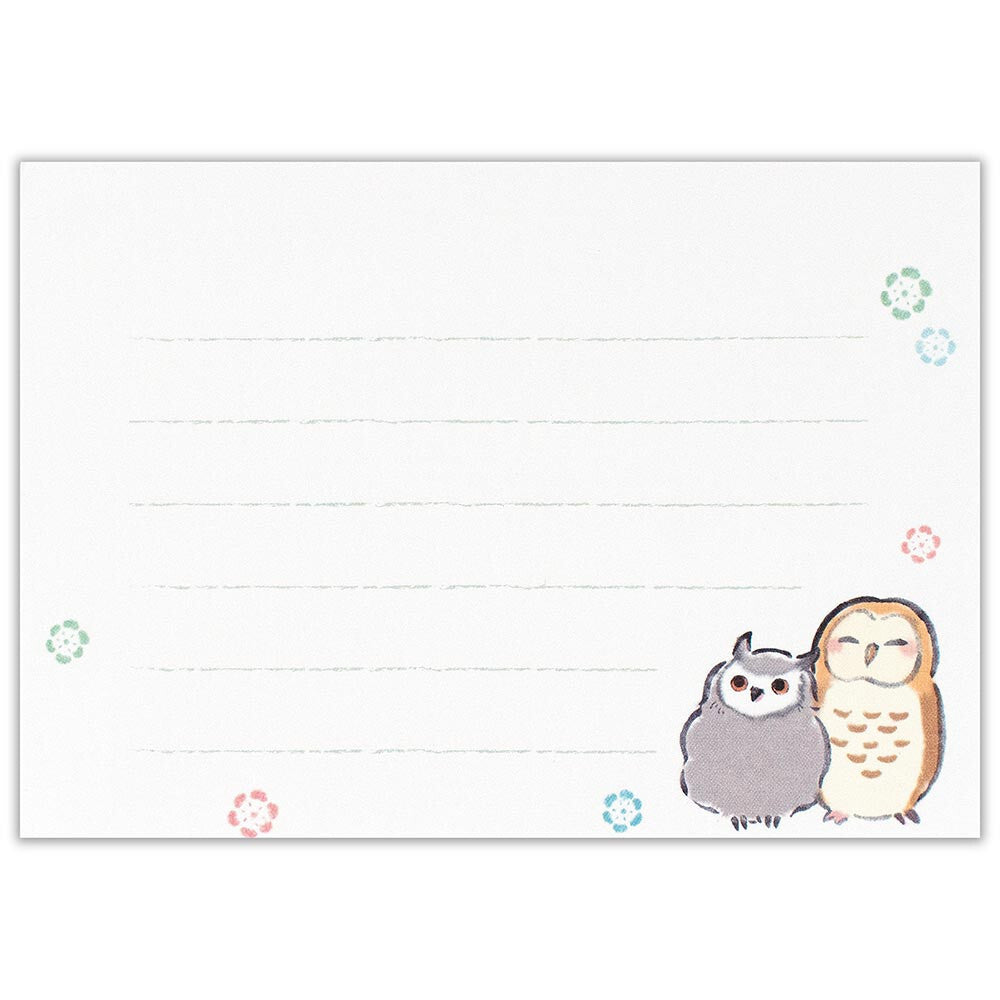 NB Co., Ltd. Mini Memo Pad - Owl