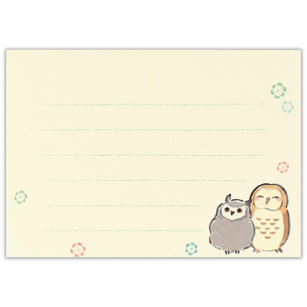 NB Co., Ltd. Mini Memo Pad - Owl