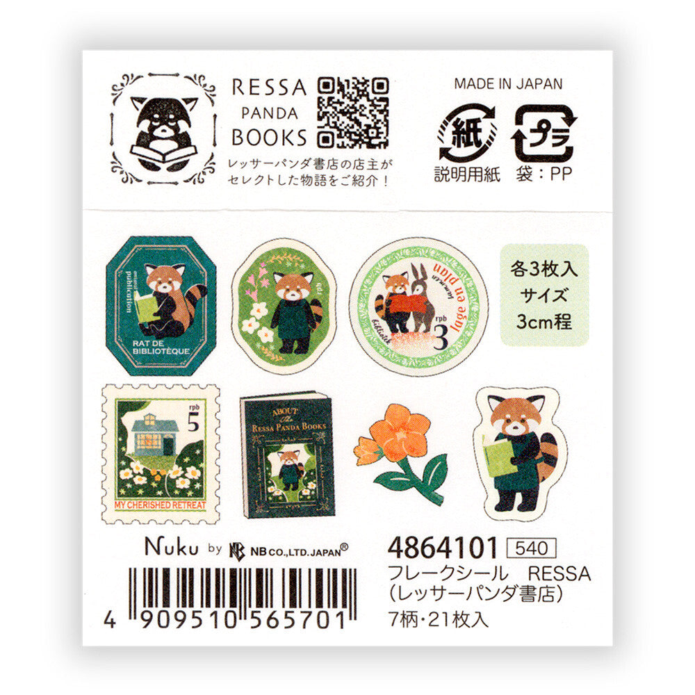 NB Co., Ltd. Stickers - Ressa Panda Books