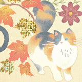 NB Co., Ltd. Postcard - Autumn Cats