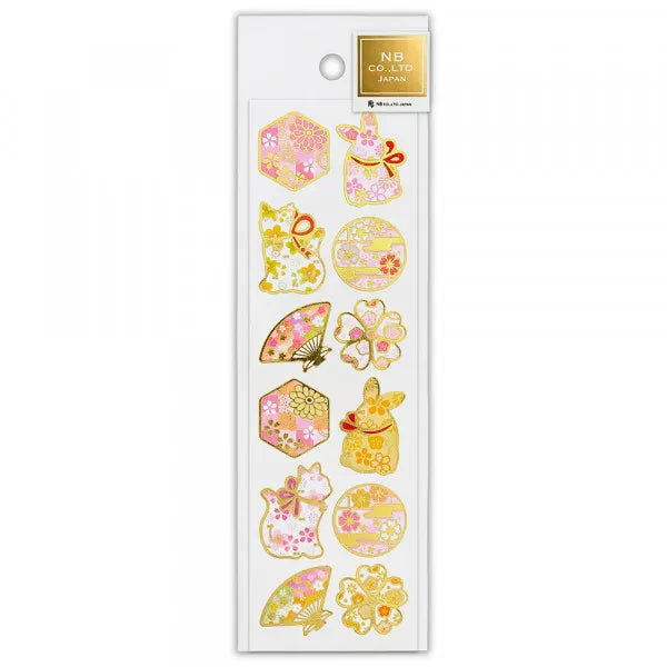 NB Co., Ltd. Stickers - Japanese Patterns