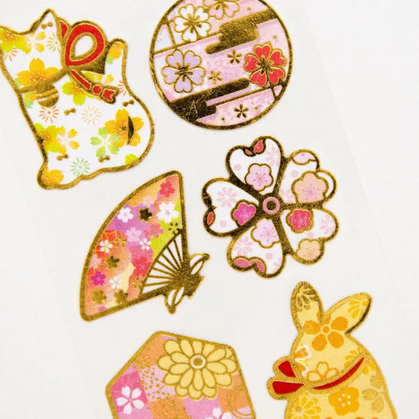 NB Co., Ltd. Stickers - Japanese Patterns