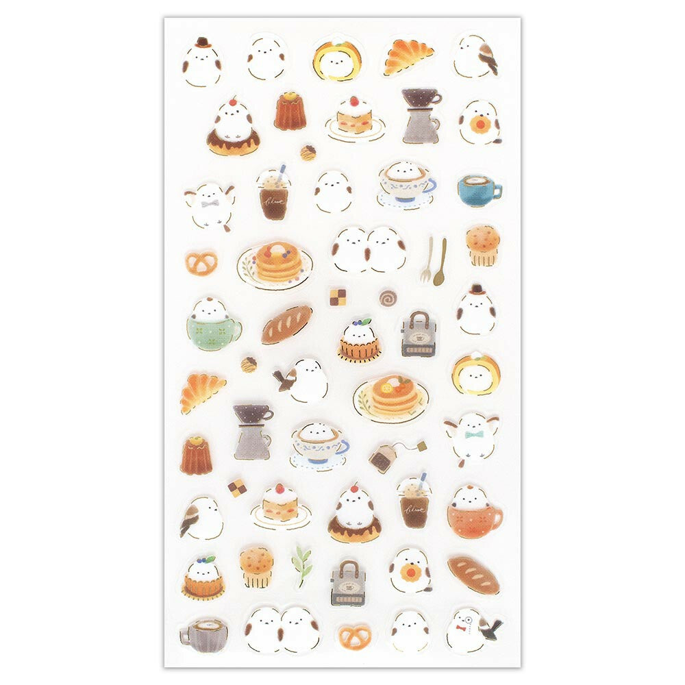 NB Co., Ltd. Sticker - shimaenaga x cafe