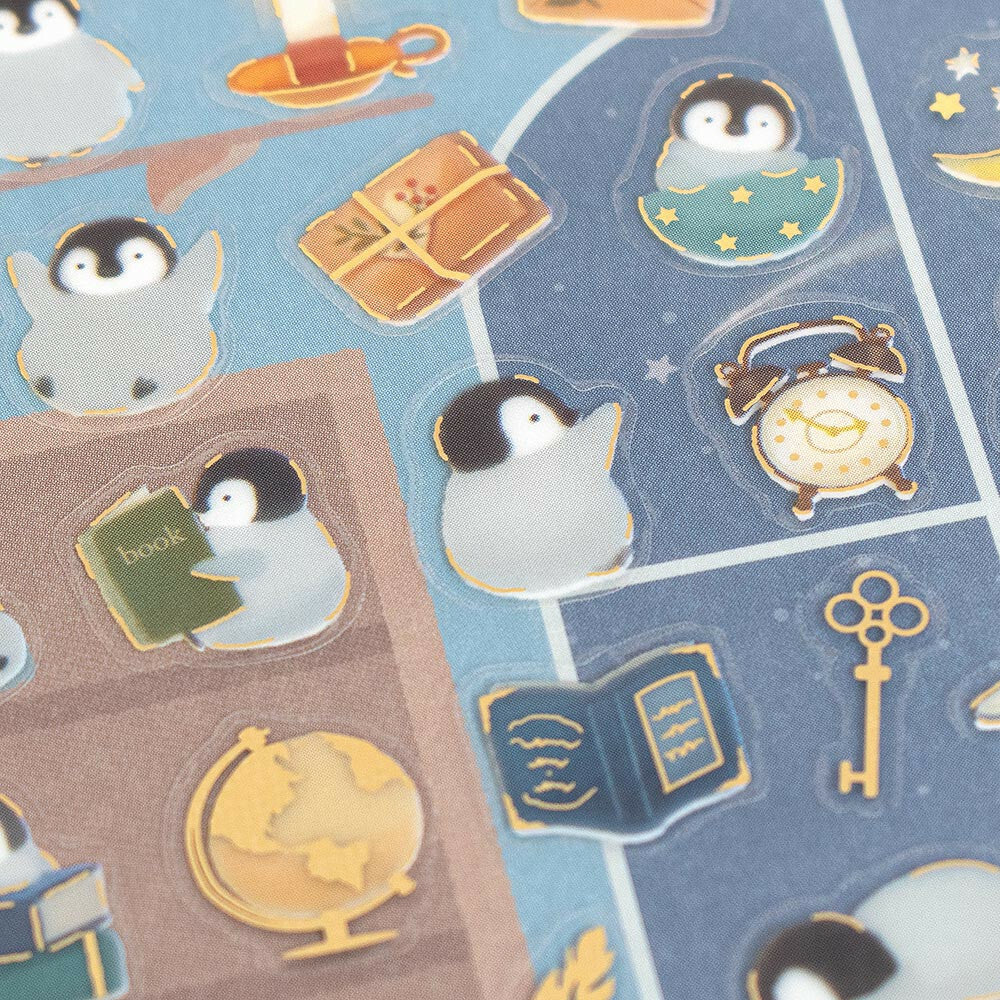 NB Co., Ltd. Sticker - penguin x night