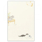 NB Co., Ltd. Washi Writing Paper (A5) - There Is A Cat