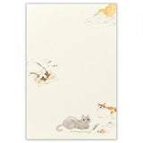 NB Co., Ltd. Washi Writing Paper (A5) - There Is A Cat