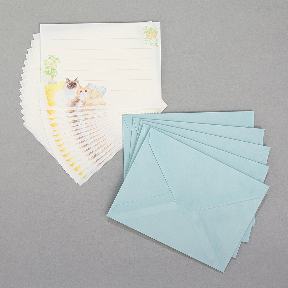 NB Co., Ltd. Mini Letter Set - Nekorobi Relaxing