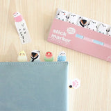 Mind Wave Sticky Notes Stick Markers: Shimaenaga
