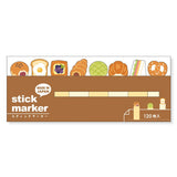 Mind Wave Sticky Notes Stick Markers: Bread