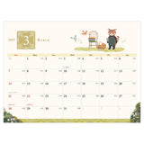 NB Co., Ltd. 2027 Desk Calendar - Ressa Panda Books