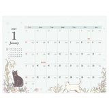 NB Co., Ltd. 2027 Desk Calendar - Cat