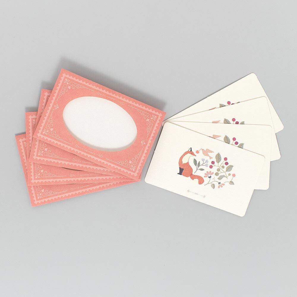 NB Co., Ltd. Nuku Antik Piac Greeting Card - Fox