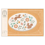NB Co., Ltd. Nuku Antik Piac Greeting Card - Squirrel & Rabbit
