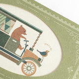 NB Co., Ltd. Nuku Antik Piac Greeting Card - Bear